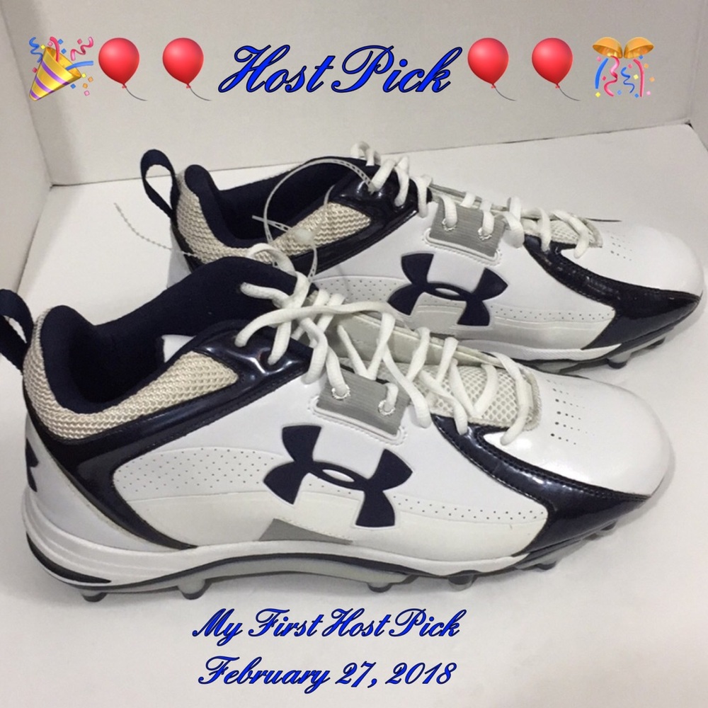 ‼️🛑SOLD🛑‼️ Under Armour Football Cleats - Picture 2 of 5